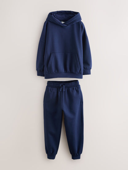 Dsiney Kidz - Clarks Navy Oversized Hoodie & Joggers Set image 9