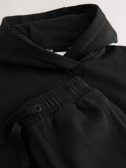 Dsiney Kidz - Clarks Black Oversized Hoodie & Joggers Set image 10