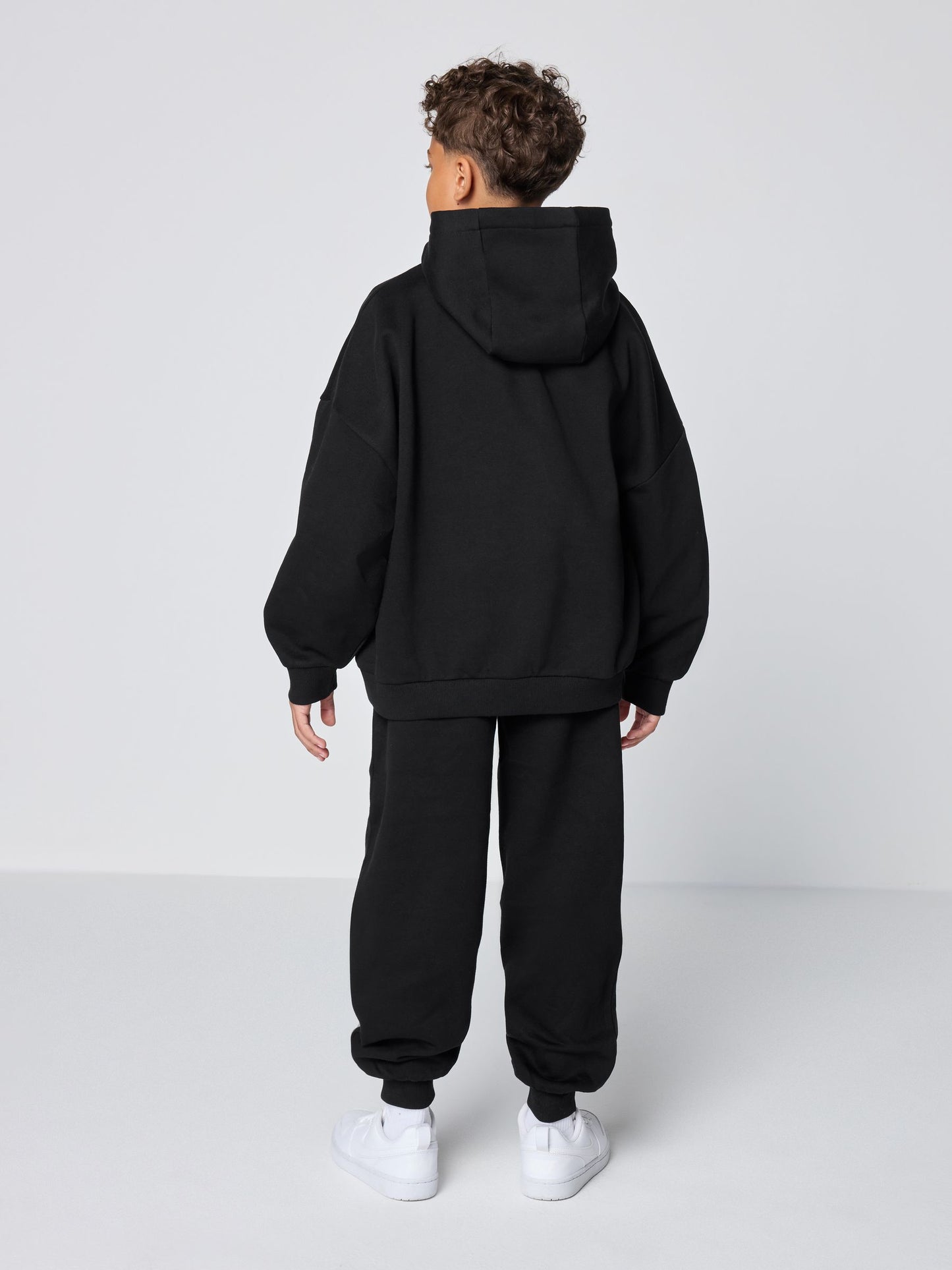 Dsiney Kidz - Clarks Black Oversized Hoodie & Joggers Set image 2