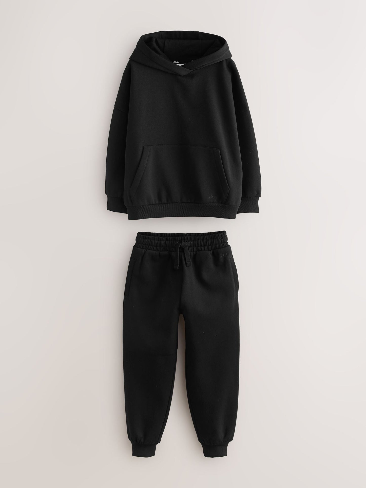 Dsiney Kidz - Clarks Black Oversized Hoodie & Joggers Set image 7