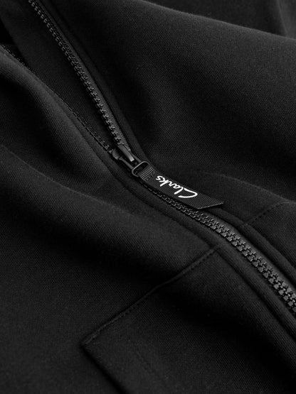 Dsiney Kidz - Clarks Black Zip Through Sweat Hoodies 2 Pack image 4