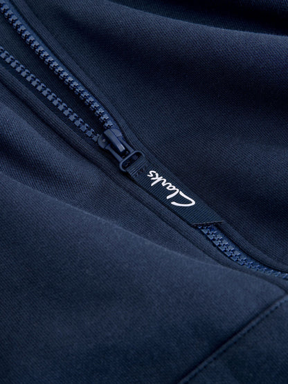 Dsiney Kidz - Clarks Navy Zip Through Sweat Hoodies 2 Pack image 4