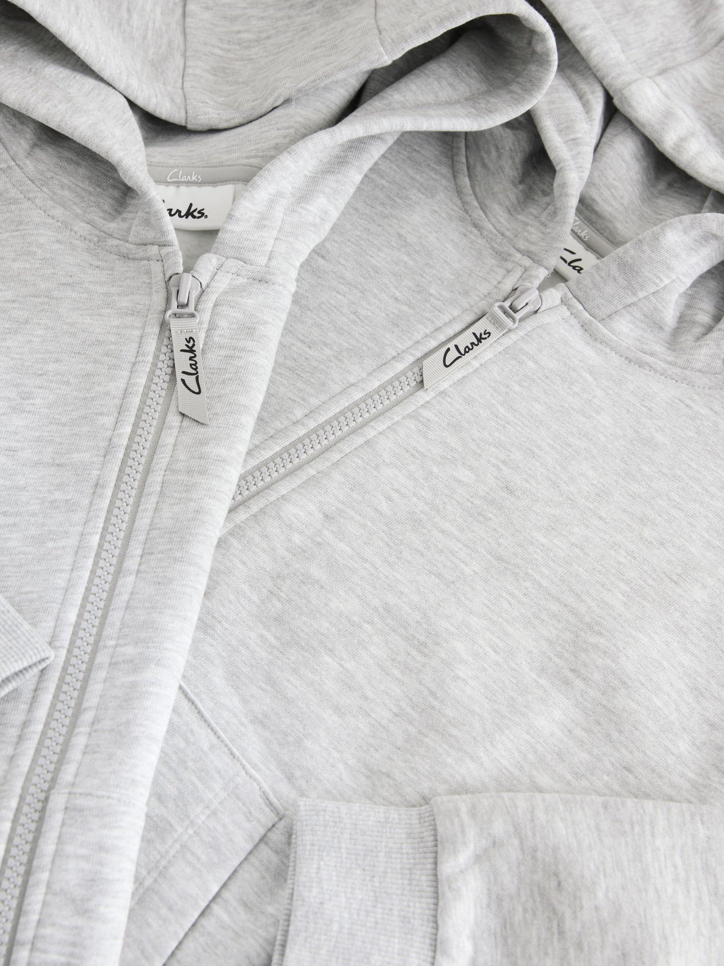 Dsiney Kidz - Clarks Grey Zip Through Sweat Hoodies 2 Pack image 6