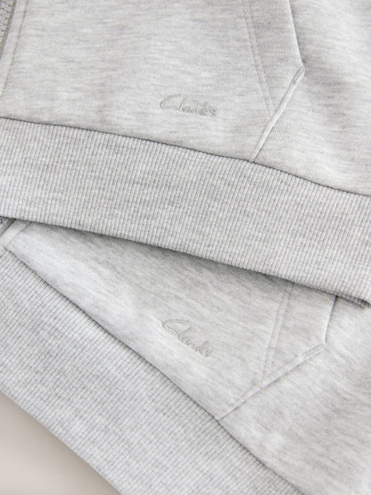 Dsiney Kidz - Clarks Grey Zip Through Sweat Hoodies 2 Pack image 7