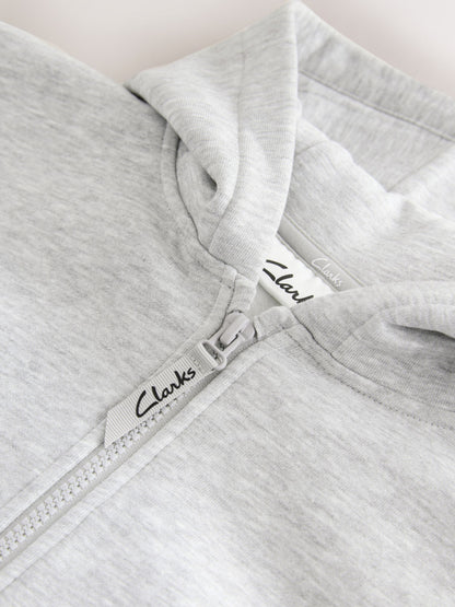 Dsiney Kidz - Clarks Grey Zip Through Sweat Hoodies 2 Pack image 8