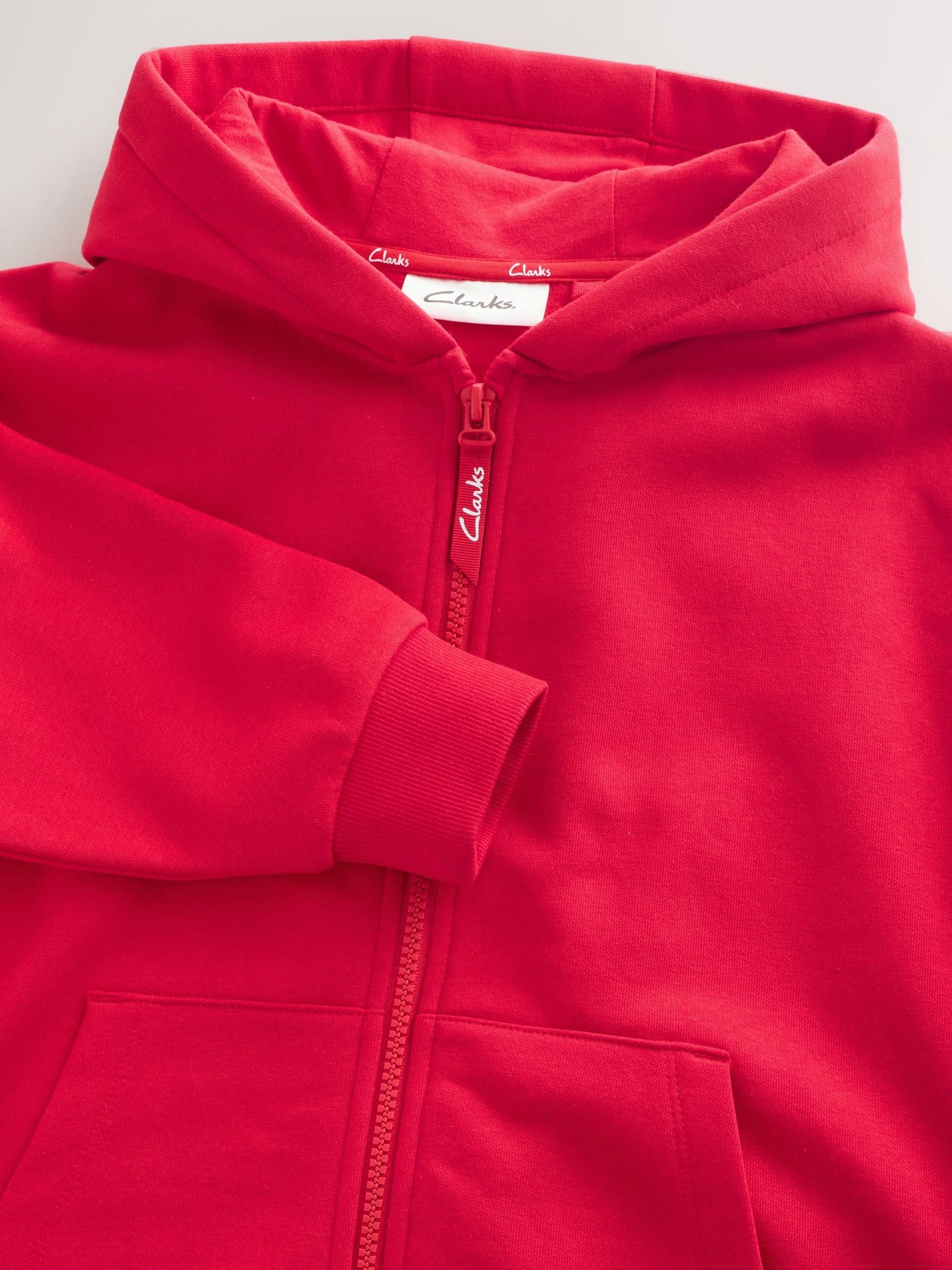 Dsiney Kidz - Clarks Red Zip Through Sweat Hoodies 2 Pack image 4