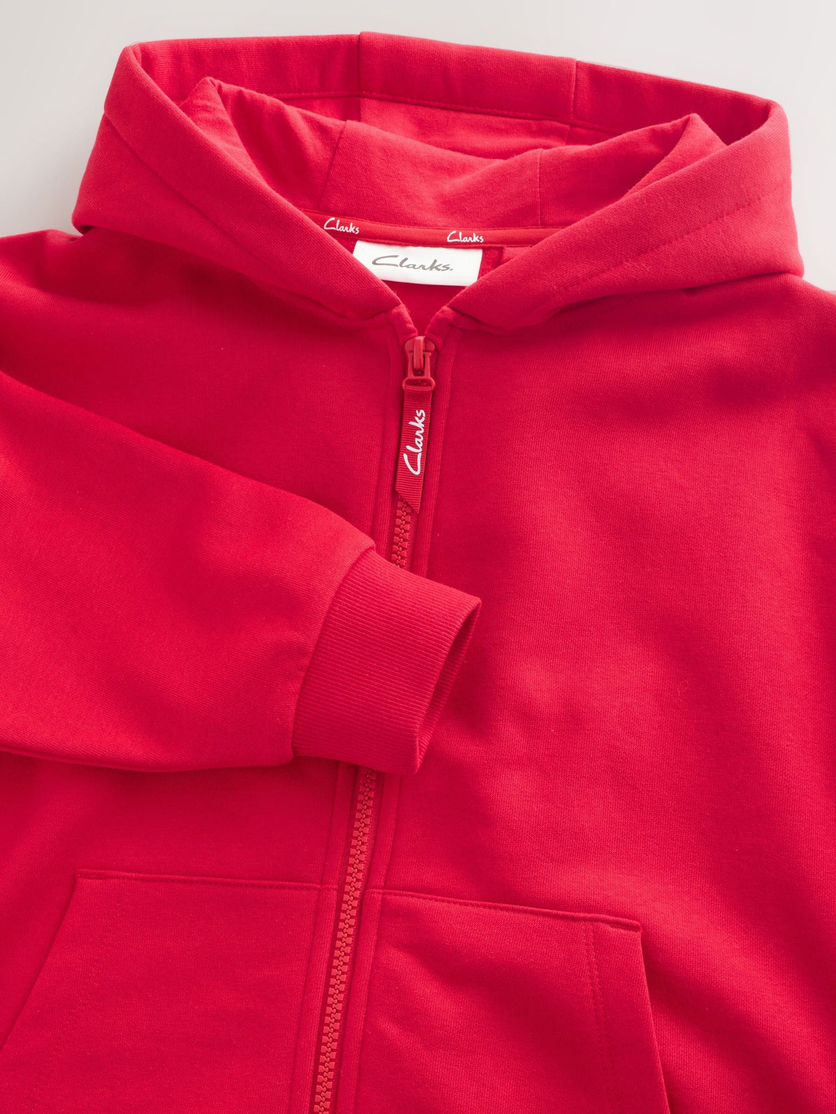 Dsiney Kidz - Clarks Red Zip Through Sweat Hoodies 2 Pack image 4