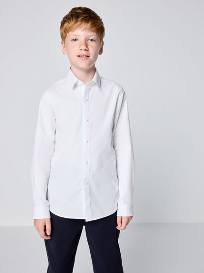 Dsiney Kidz - Clarks White Long Sleeve Oxford Shirt image 1