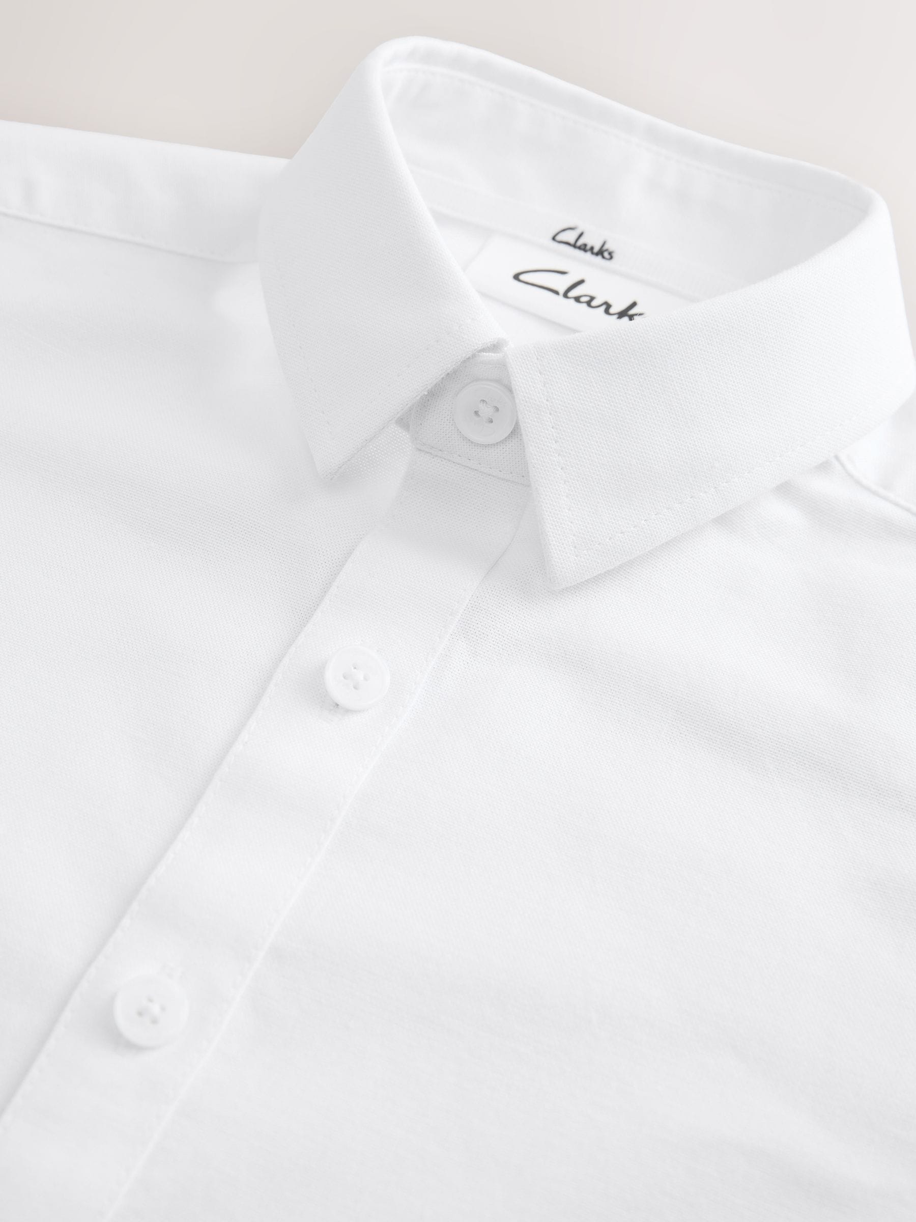 Dsiney Kidz - Clarks White Long Sleeve Oxford Shirt image 11