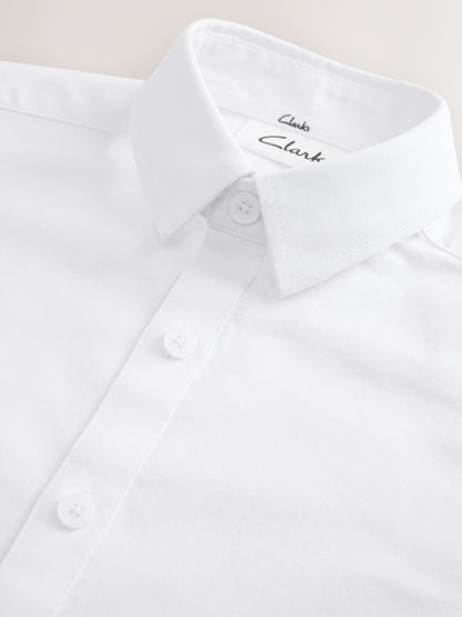Dsiney Kidz - Clarks White Long Sleeve Oxford Shirt image 11