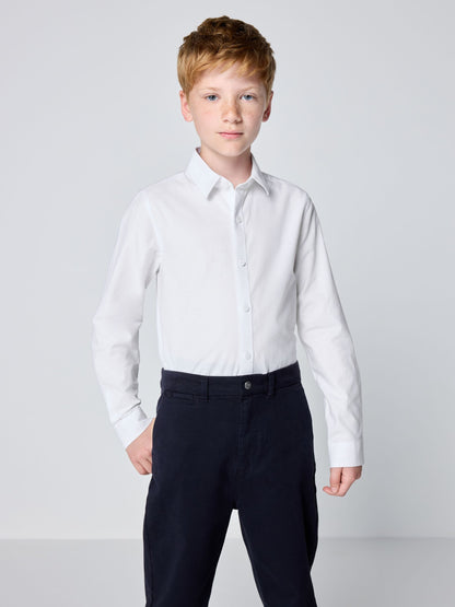 Dsiney Kidz - Clarks White Long Sleeve Oxford Shirt image 2