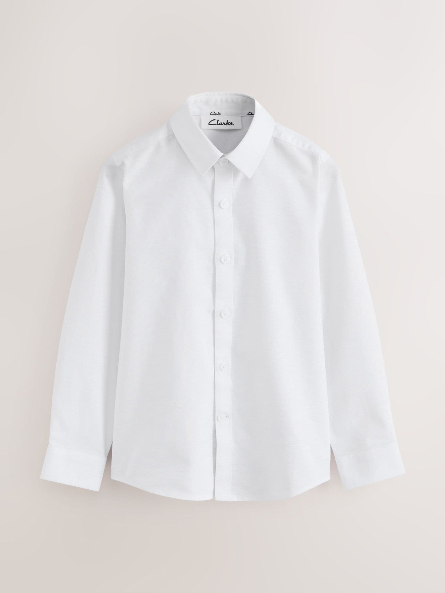 Dsiney Kidz - Clarks White Long Sleeve Oxford Shirt image 8