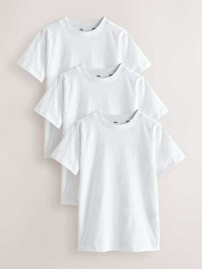 Dsiney Kidz - Clarks White Relaxed Fit T-Shirts 3 Pack image 1