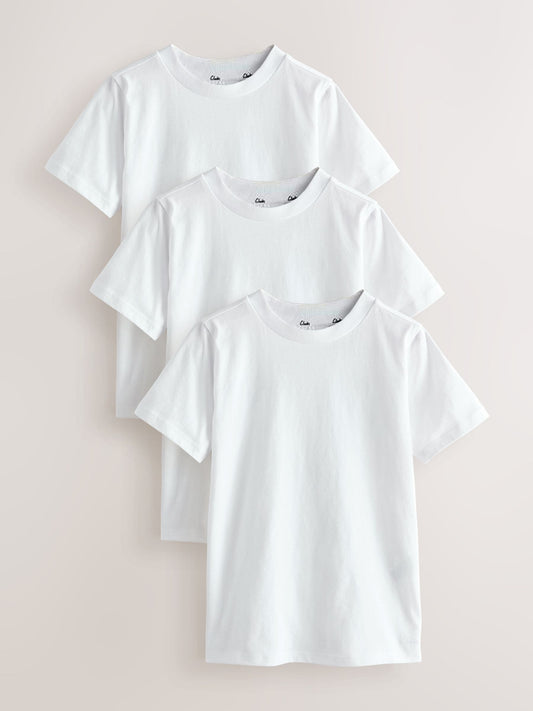 Dsiney Kidz - Clarks White Relaxed Fit T-Shirts 3 Pack image 1