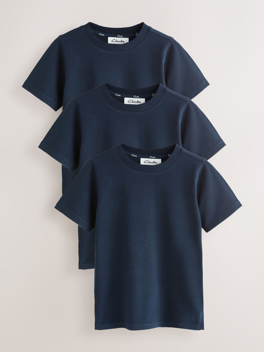 Dsiney Kidz - Clarks Navy Relaxed Fit T-Shirts 3 Pack image 1