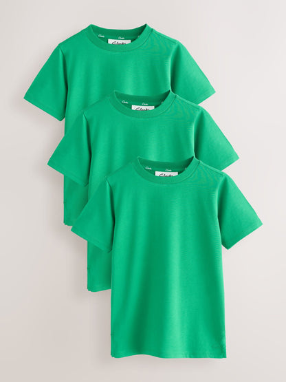 Dsiney Kidz - Clarks Green Relaxed Fit T-Shirts 3 Pack image 1