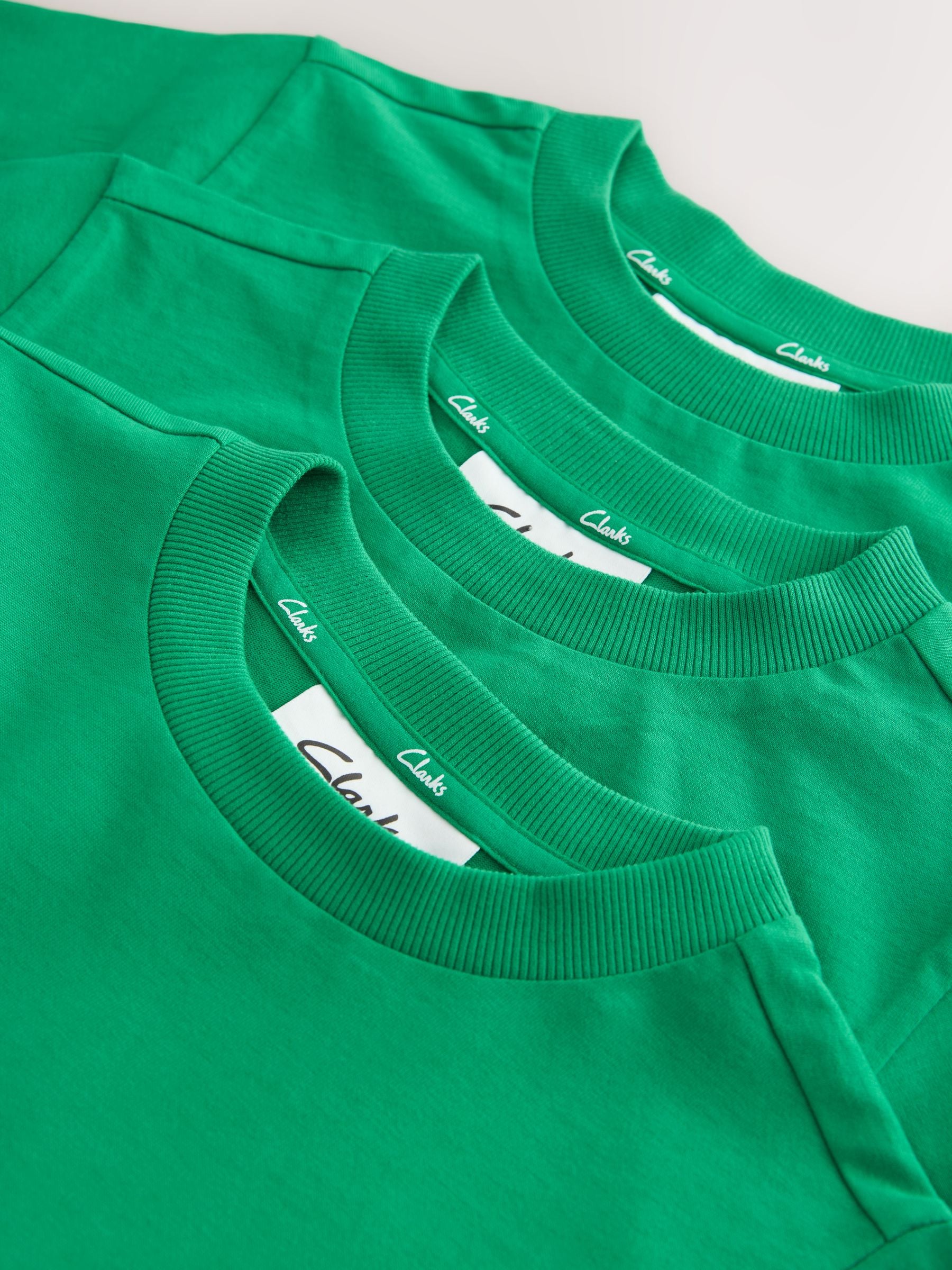 Dsiney Kidz - Clarks Green Relaxed Fit T-Shirts 3 Pack image 4