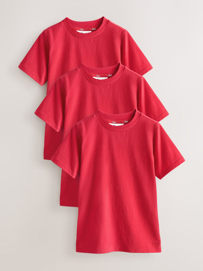 Dsiney Kidz - Clarks Red Relaxed Fit T-Shirts 3 Pack image 1