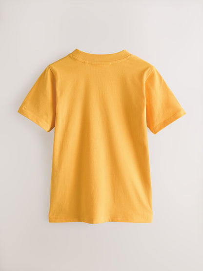 Dsiney Kidz - Clarks Yellow Relaxed Fit T-Shirts 3 Pack image 3