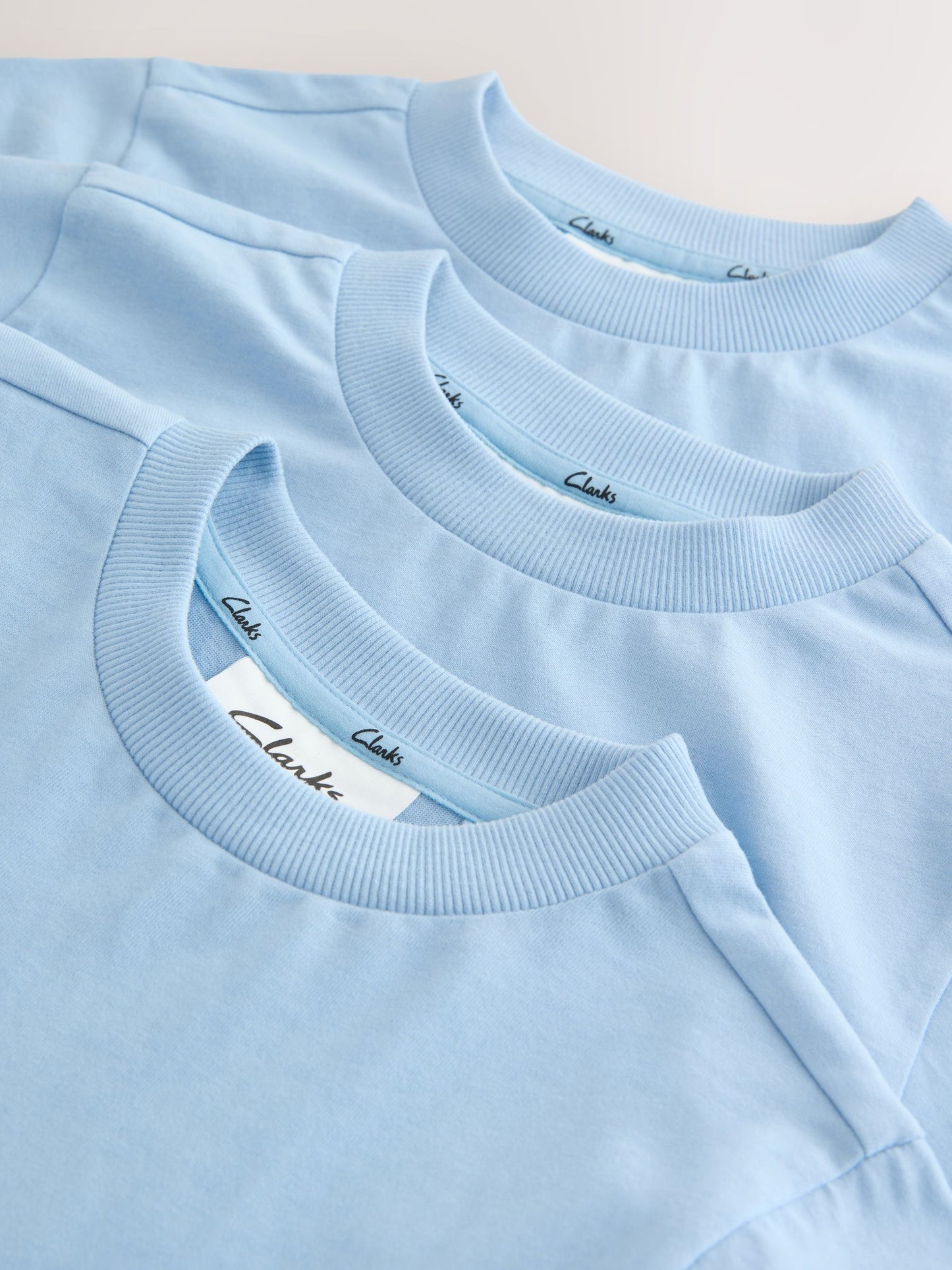 Dsiney Kidz - Clarks Light Blue Relaxed Fit T-Shirts 3 Pack image 5