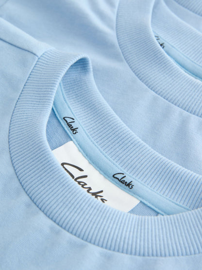 Dsiney Kidz - Clarks Light Blue Relaxed Fit T-Shirts 3 Pack image 7