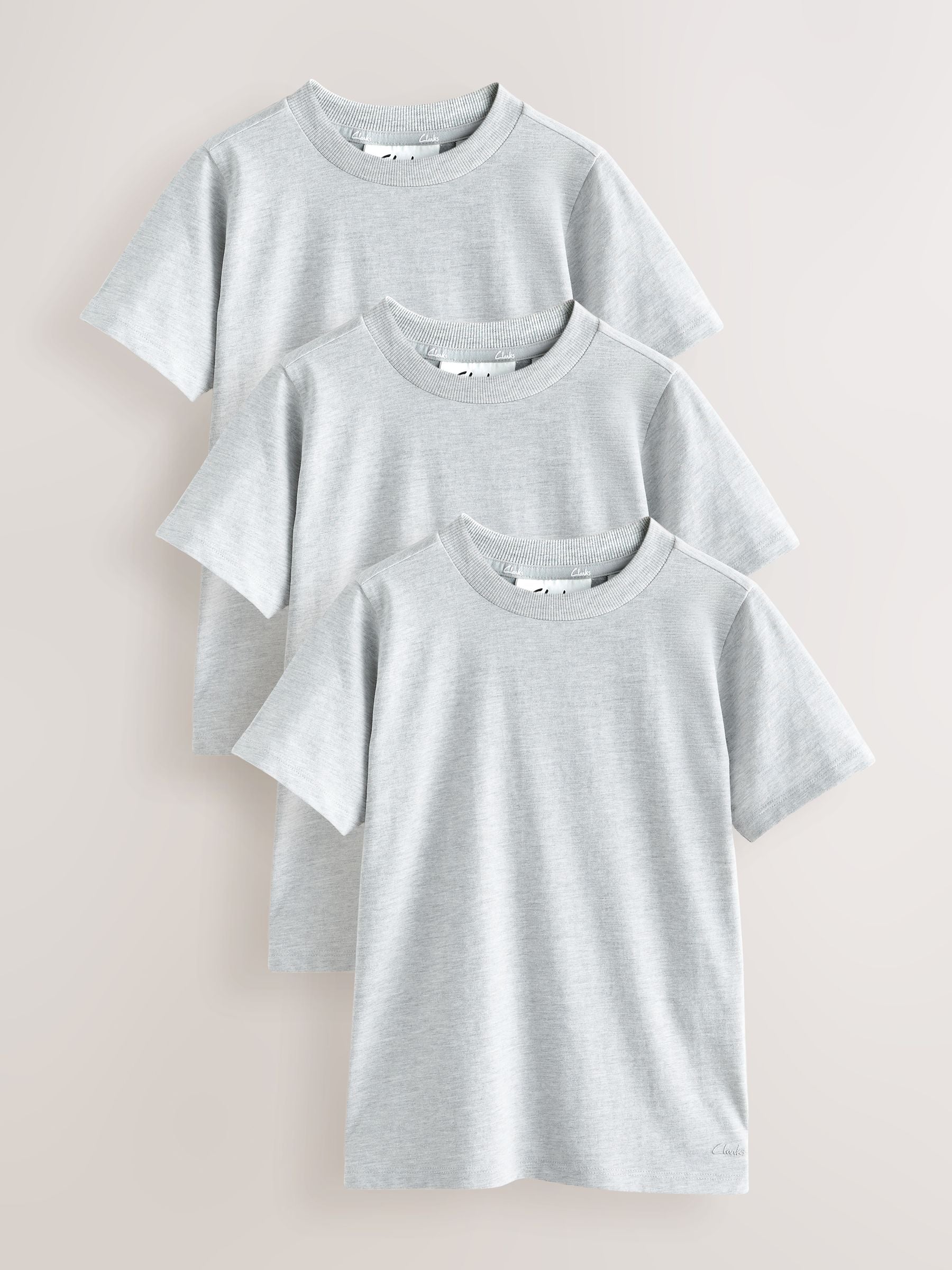 Dsiney Kidz - Clarks Grey Relaxed Fit T-Shirts 3 Pack image 1
