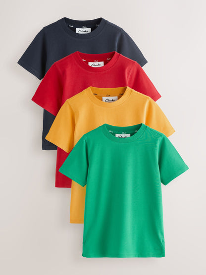 Dsiney Kidz - Clarks Multi Relaxed Fit T-Shirts 4 Pack image 1
