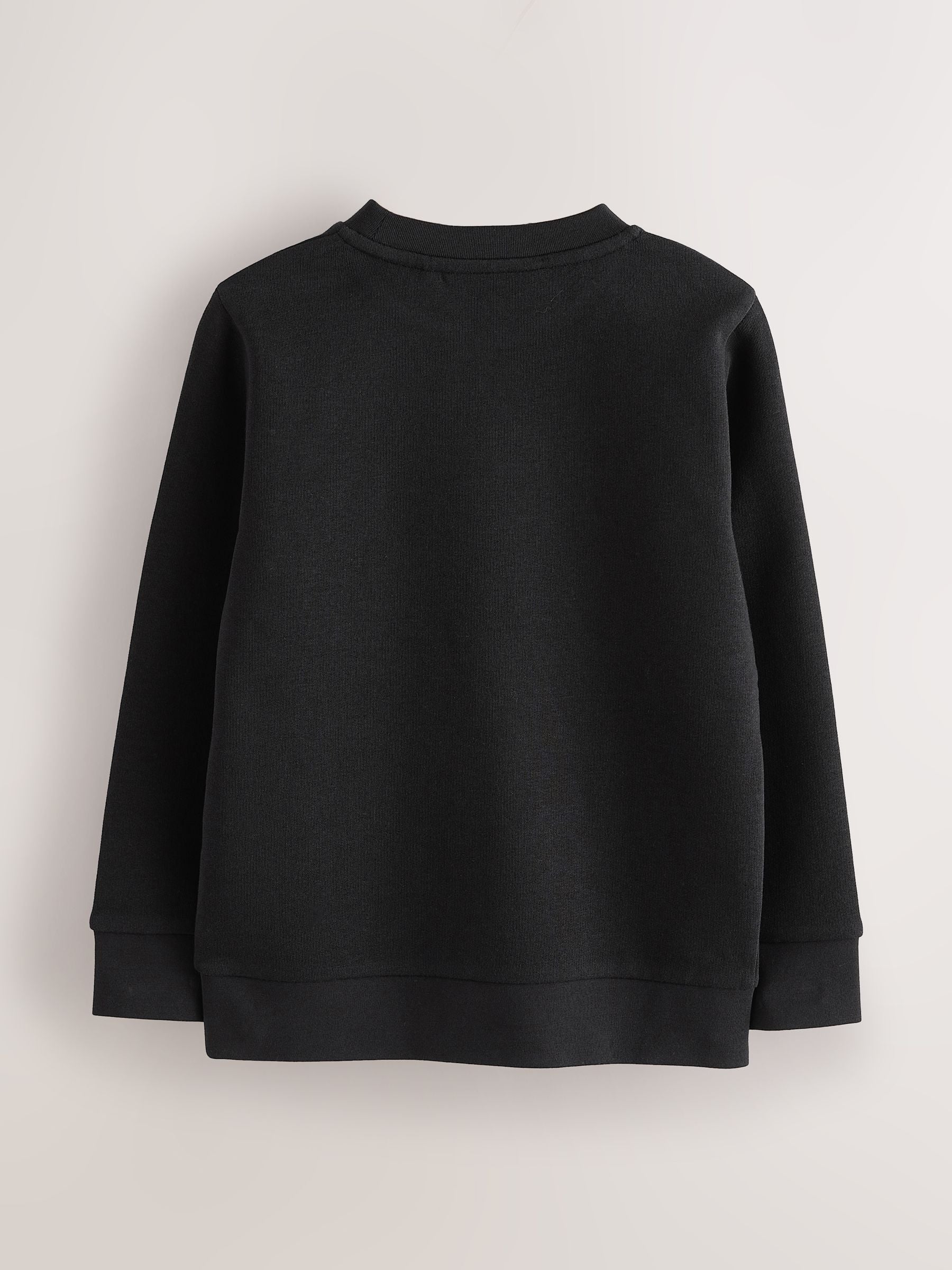 Dsiney Kidz - Clarks Black Unisex Crew Neck School 2 Pack Sweat Top image 4