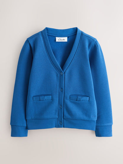 Dsiney Kidz - Clarks Blue Bow Sweat School Cardigans 2 Pack image 2