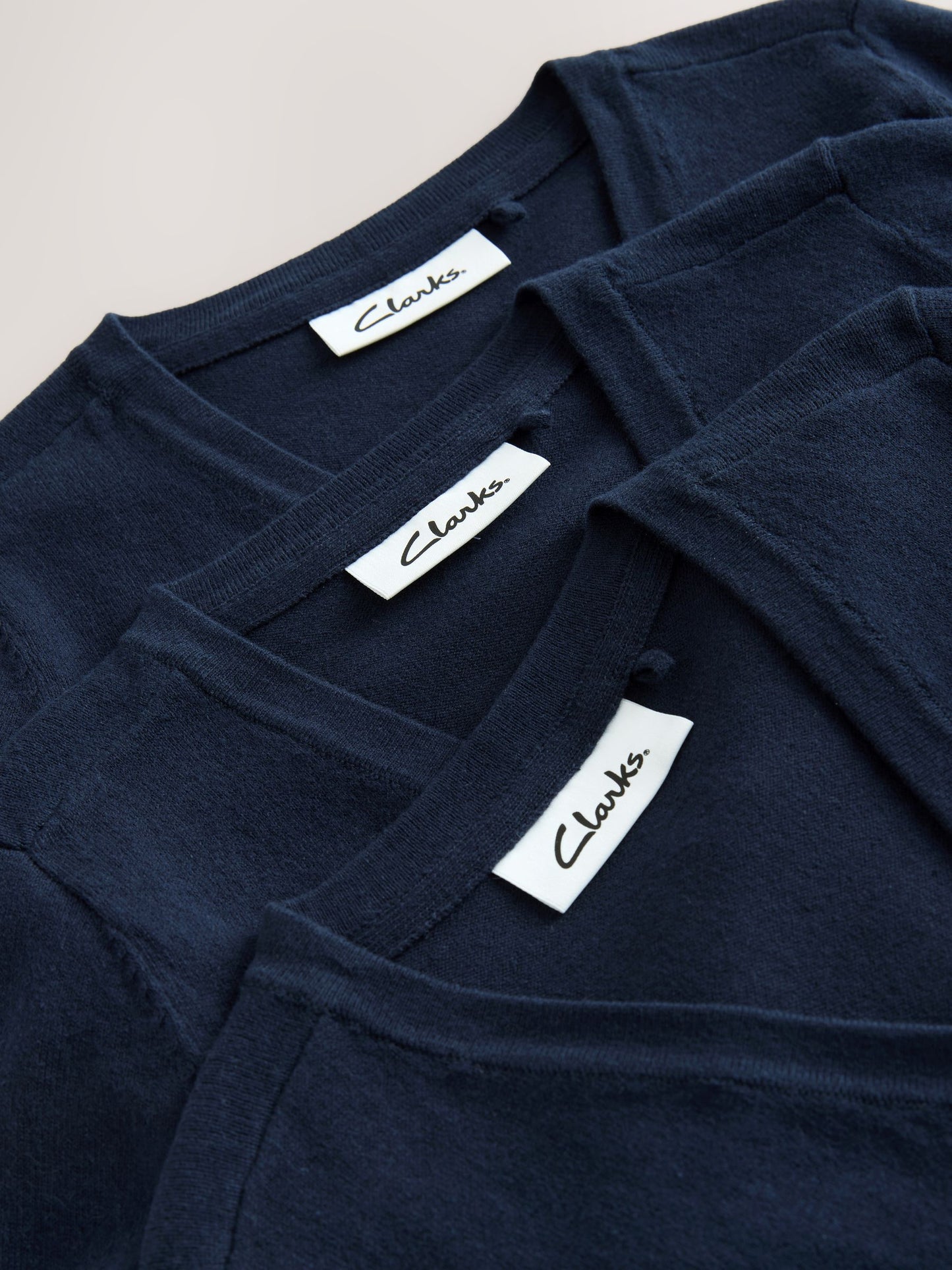 Dsiney Kidz - Clarks Navy Bow Knitted School Cardigans 3 Pack image 7
