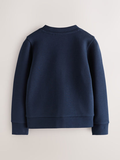 Dsiney Kidz - Clarks Navy Bow Sweat School Cardigans 2 Pack image 2