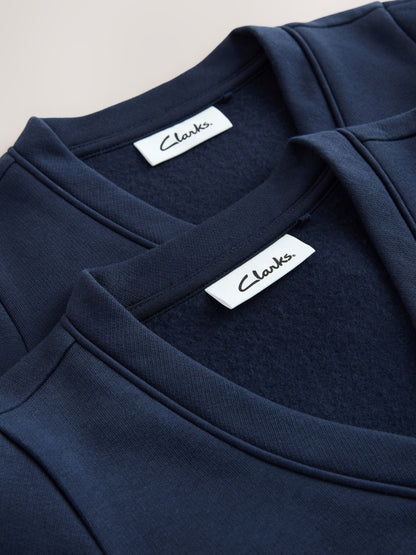 Dsiney Kidz - Clarks Navy Bow Sweat School Cardigans 2 Pack image 5