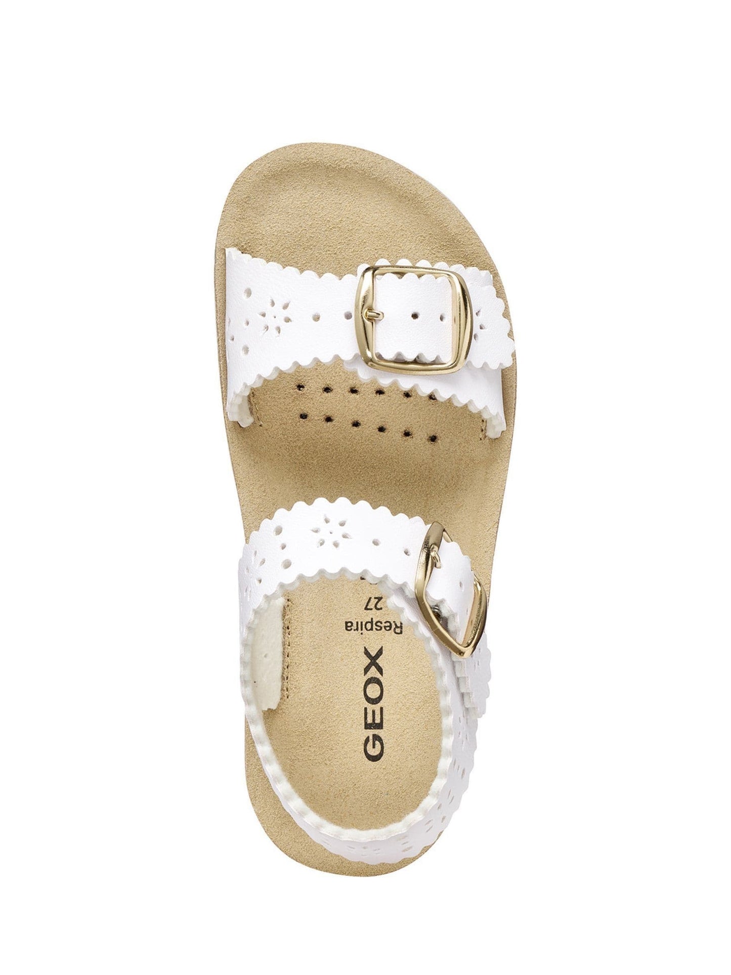 Geox White J Sandal Costarei image 3