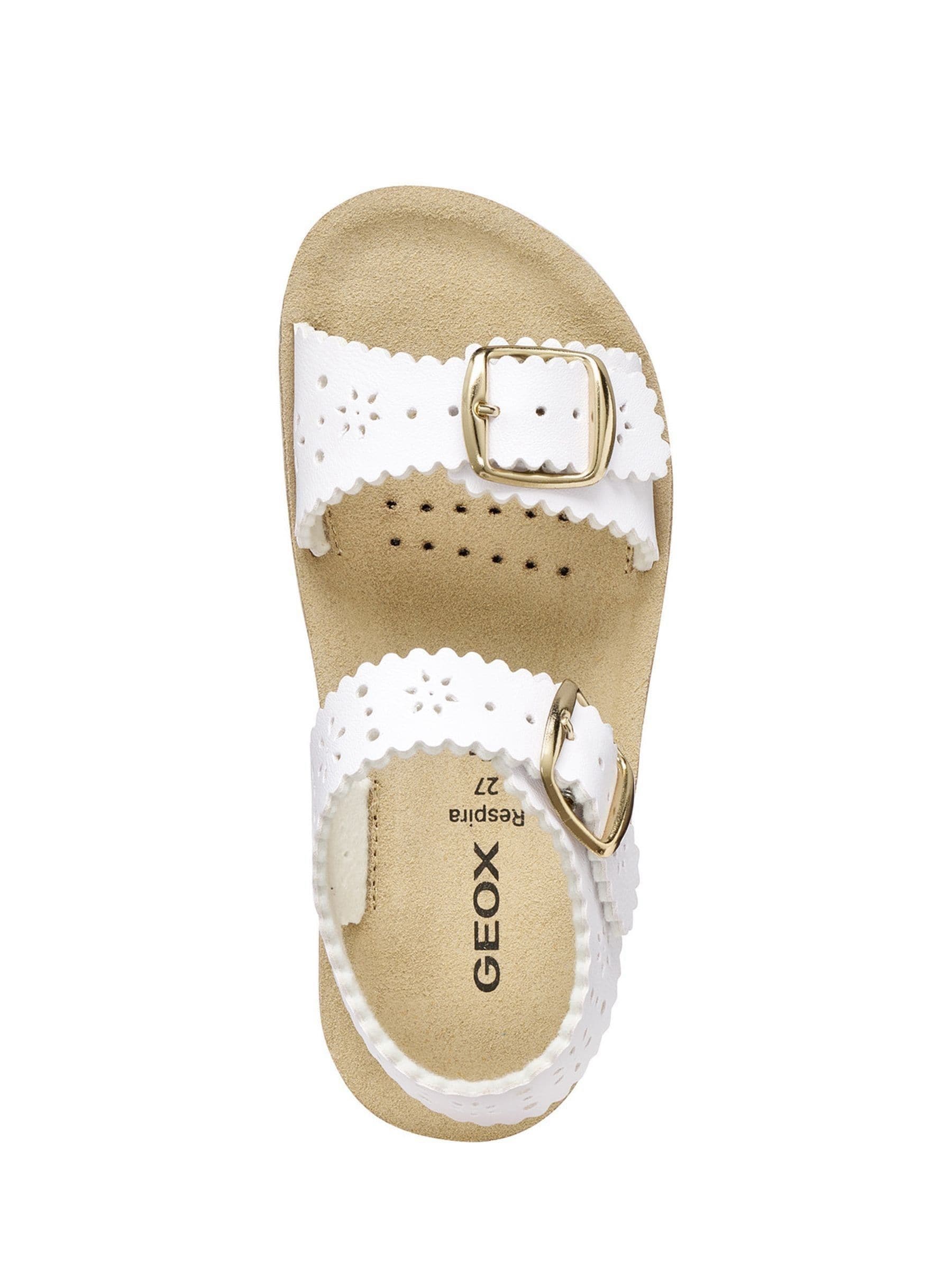 Geox White J Sandal Costarei image 3