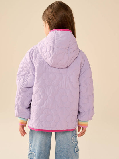 Dsiney Kidz - Little Bird by Jools Oliver Lilac Purple Heart and Borg Jacket image 4