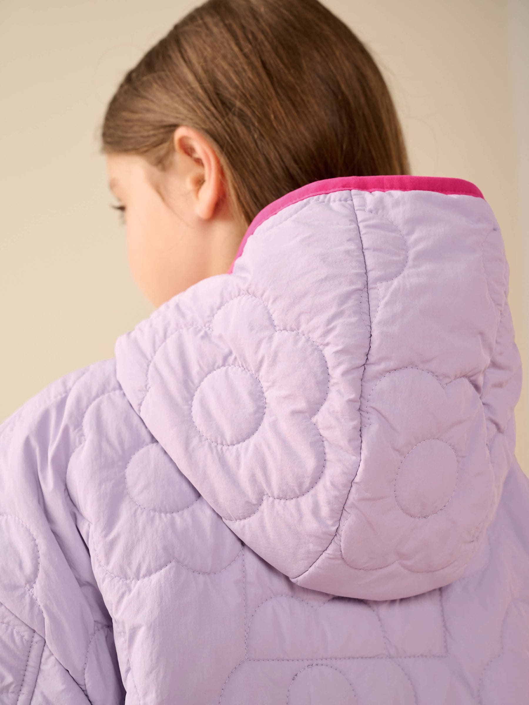 Dsiney Kidz - Little Bird by Jools Oliver Lilac Purple Heart and Borg Jacket image 7
