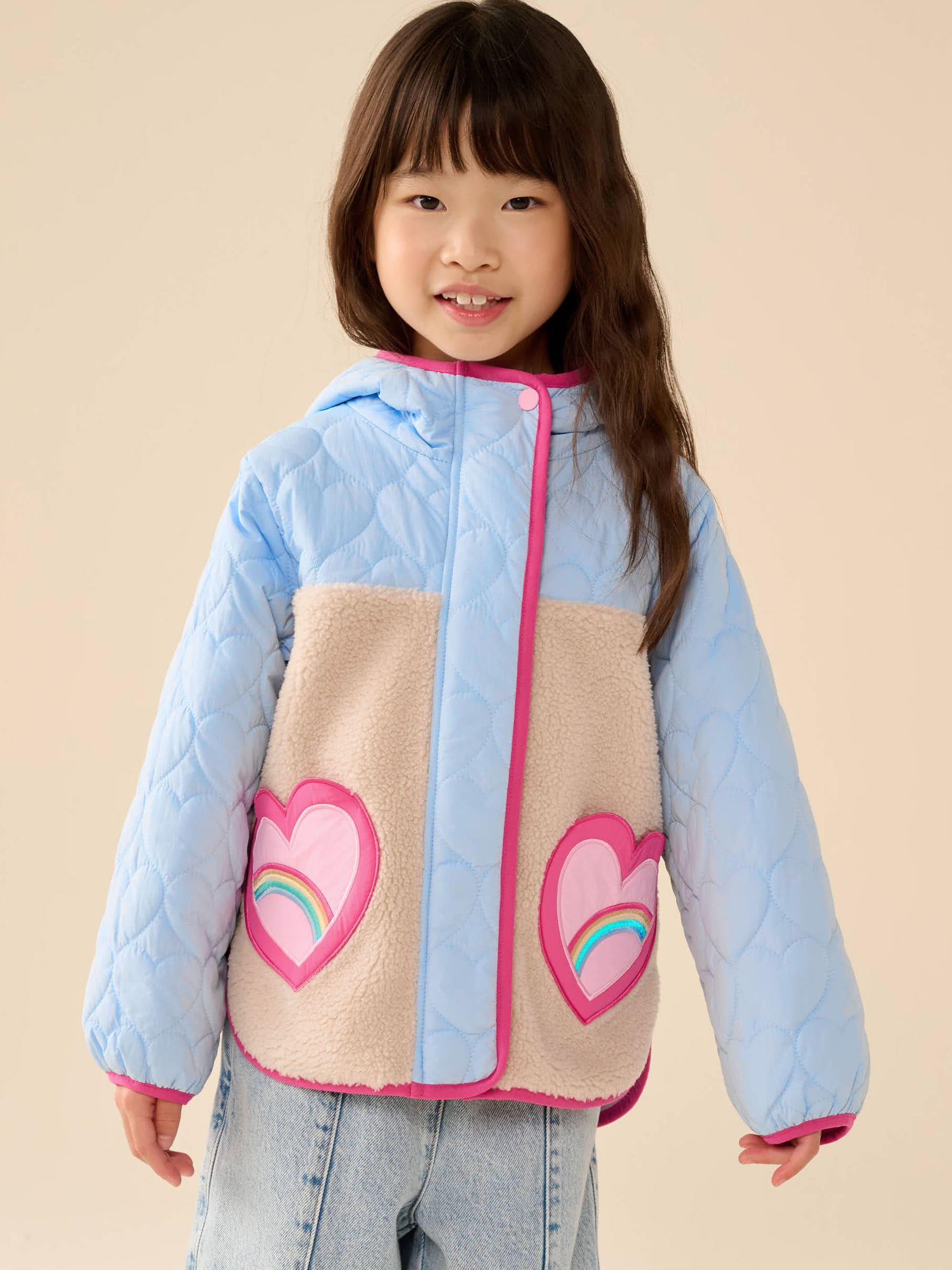 Dsiney Kidz - Little Bird by Jools Oliver Blue Heart and Borg Jacket image 1