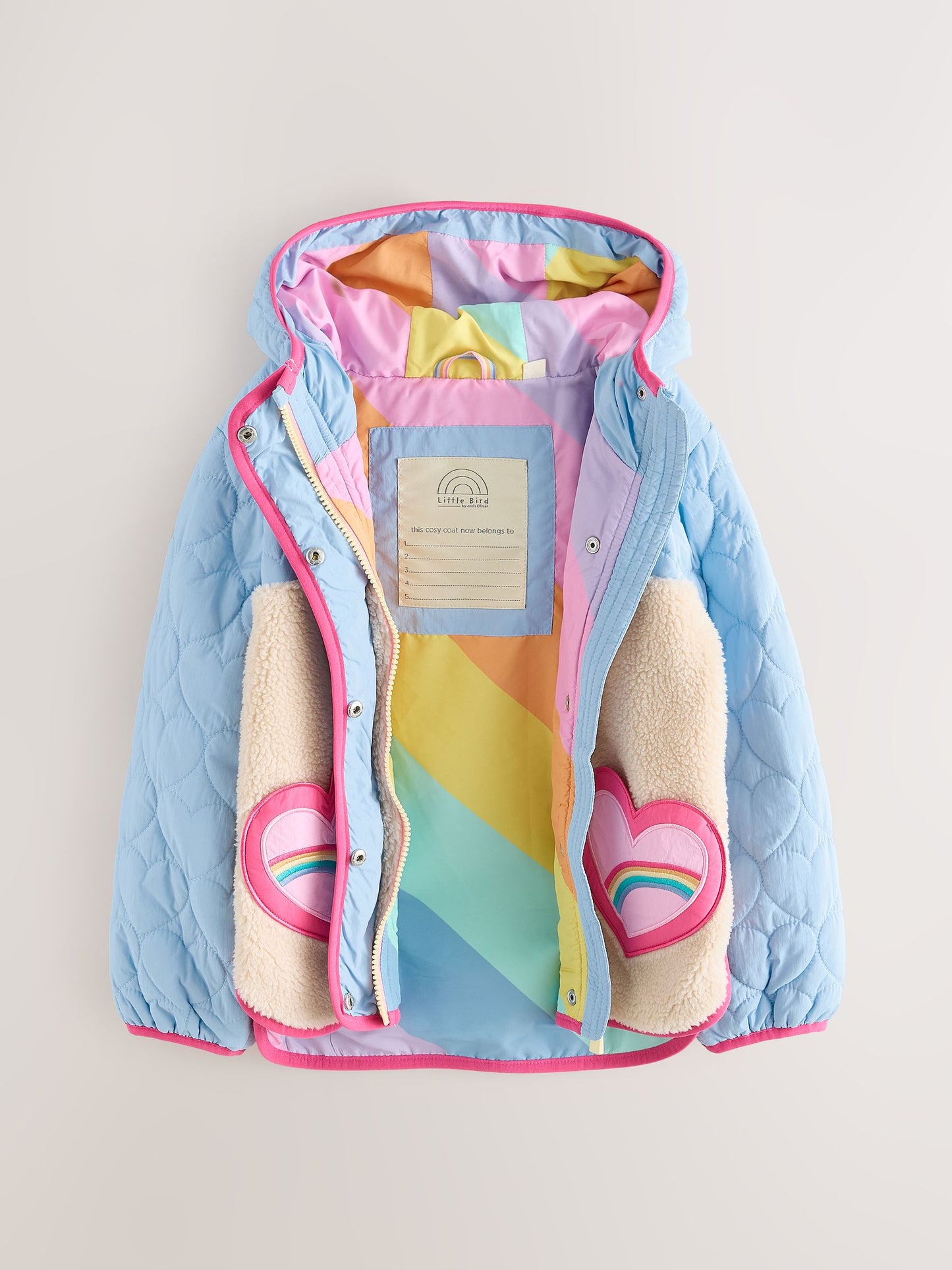 Dsiney Kidz - Little Bird by Jools Oliver Blue Heart and Borg Jacket image 9