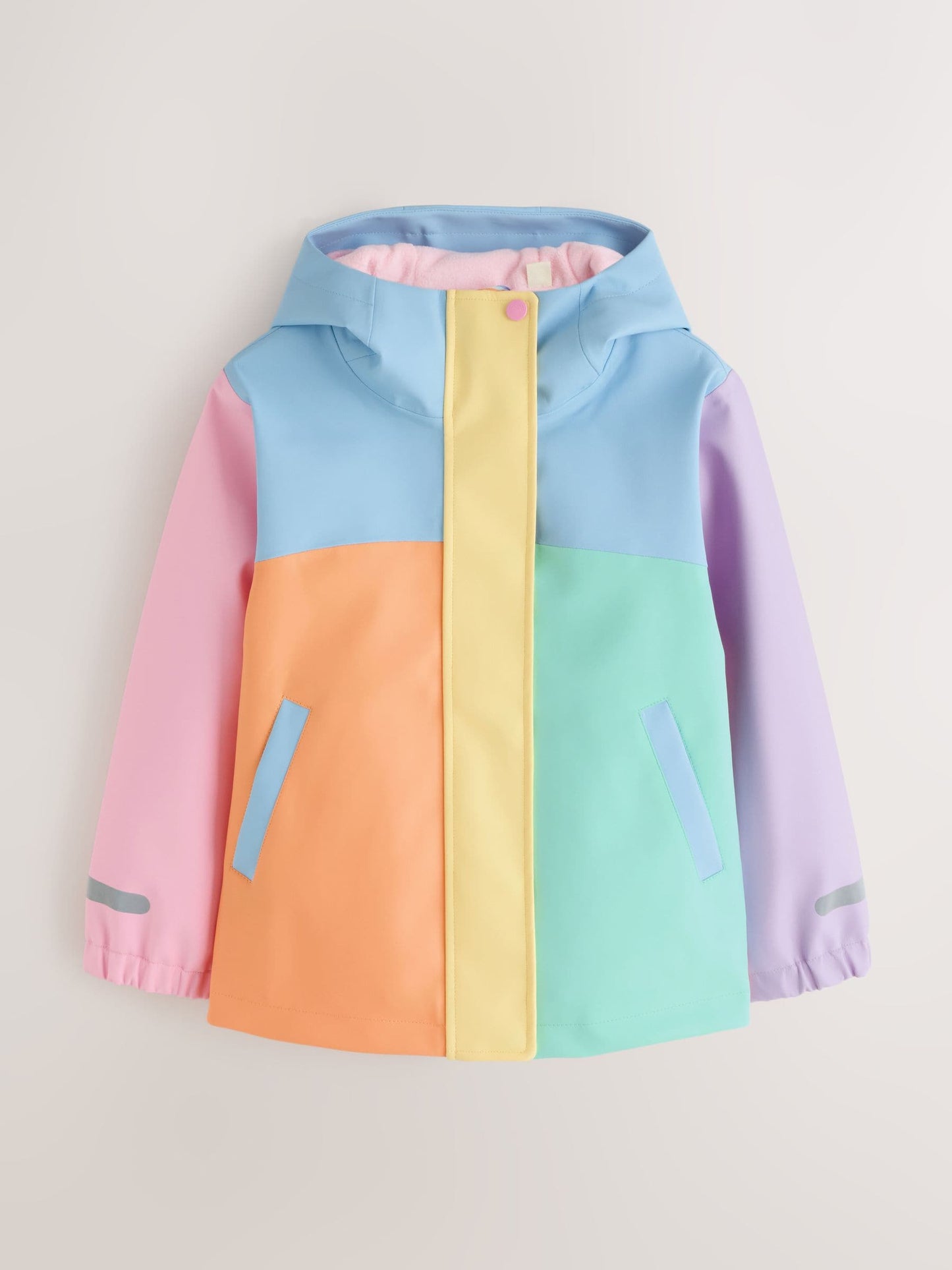 Dsiney Kidz - Little Bird by Jools Oliver Rainbow Colourblock Waterproof Jacket image 1