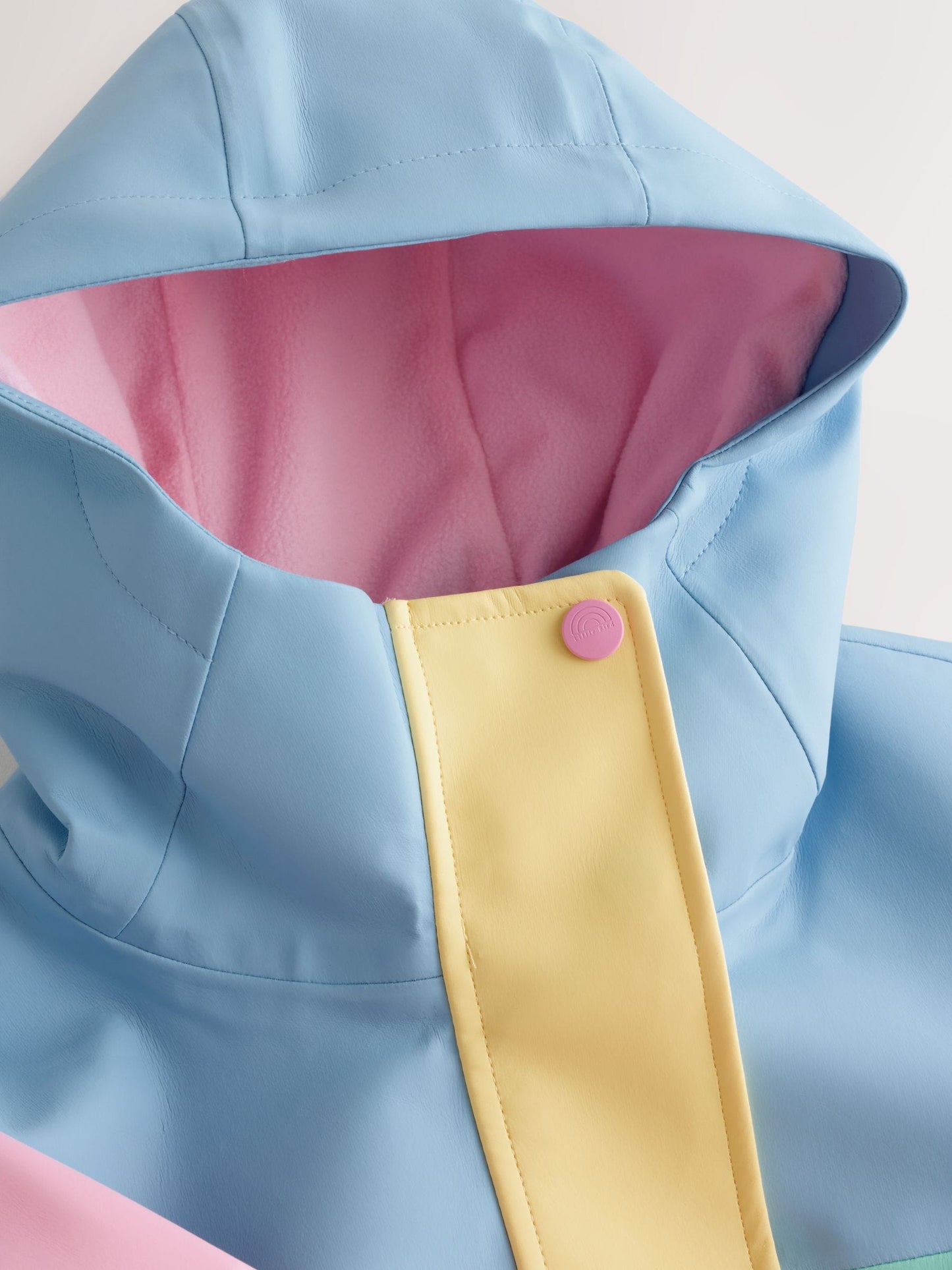 Dsiney Kidz - Little Bird by Jools Oliver Rainbow Colourblock Waterproof Jacket image 4