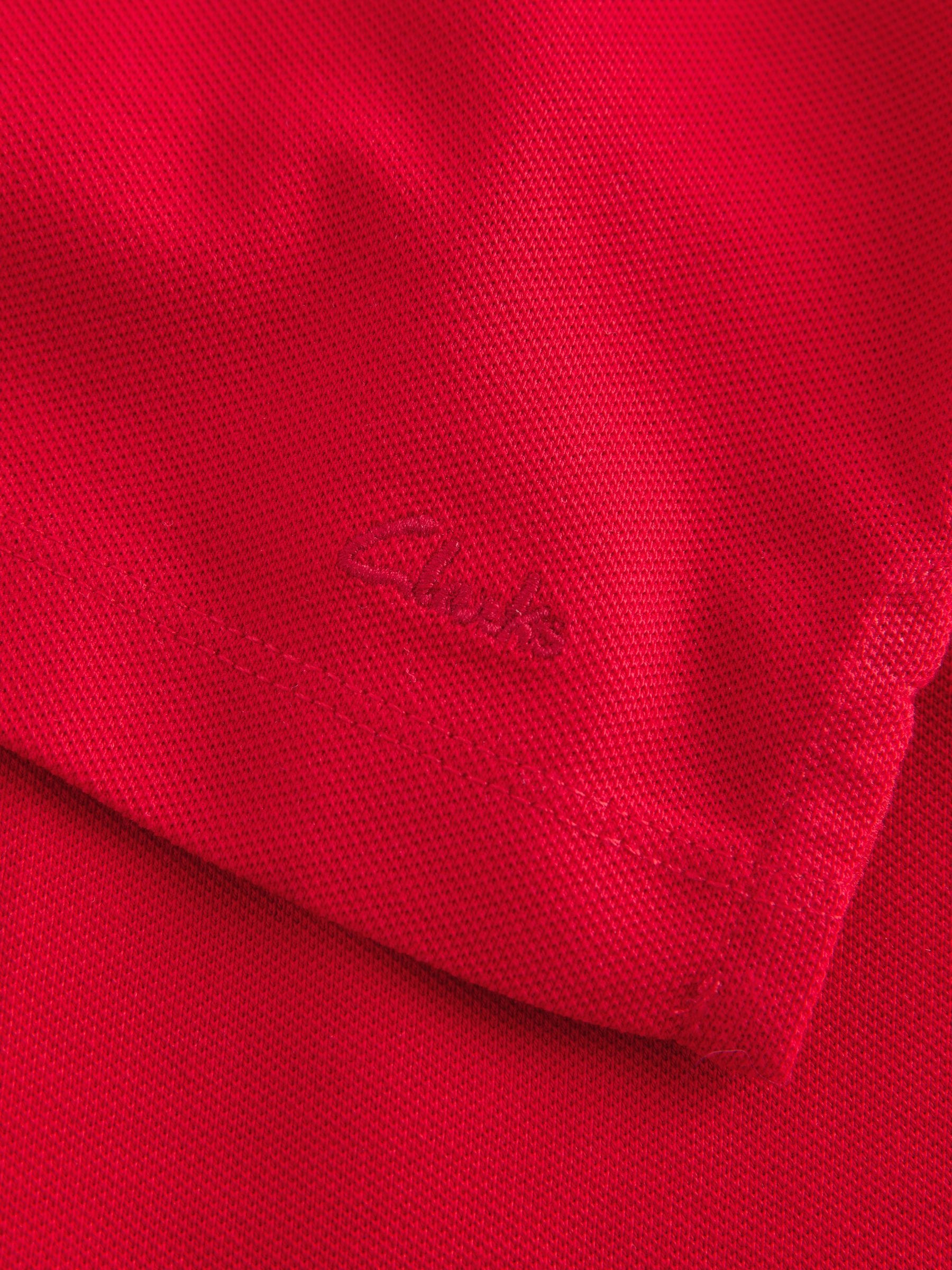 Dsiney Kidz - Clarks Red Short Sleeve School Polo Shirts 3 Pack image 6