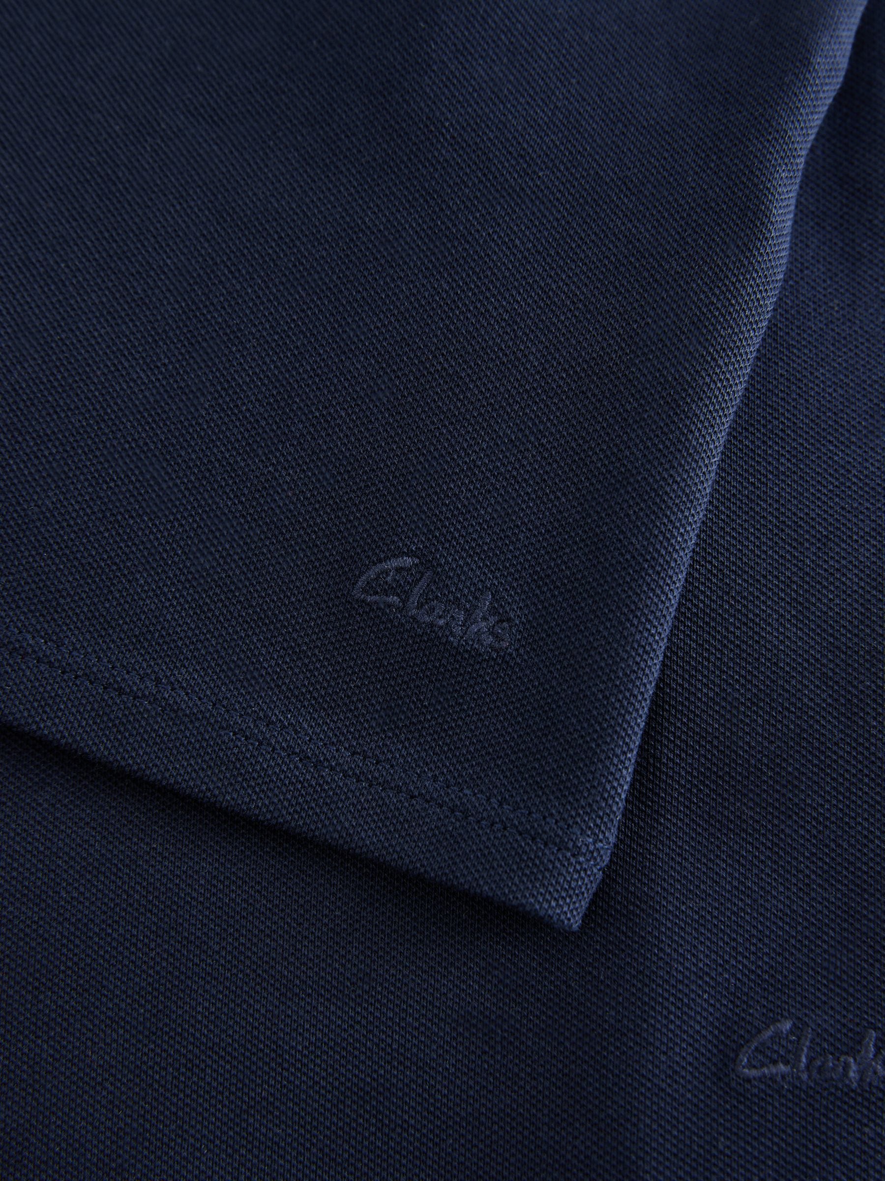 Dsiney Kidz - Clarks Navy Short Sleeve School Polo Shirts 3 Pack image 6