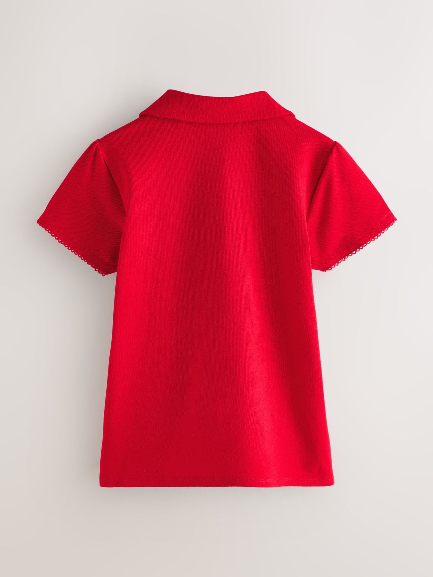 Dsiney Kidz - Clarks Red Short Sleeve School Polo Shirts 3 Pack image 3