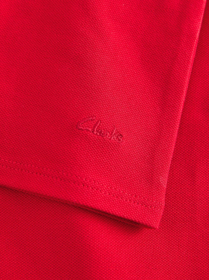 Dsiney Kidz - Clarks Red Short Sleeve School Polo Shirts 3 Pack image 6