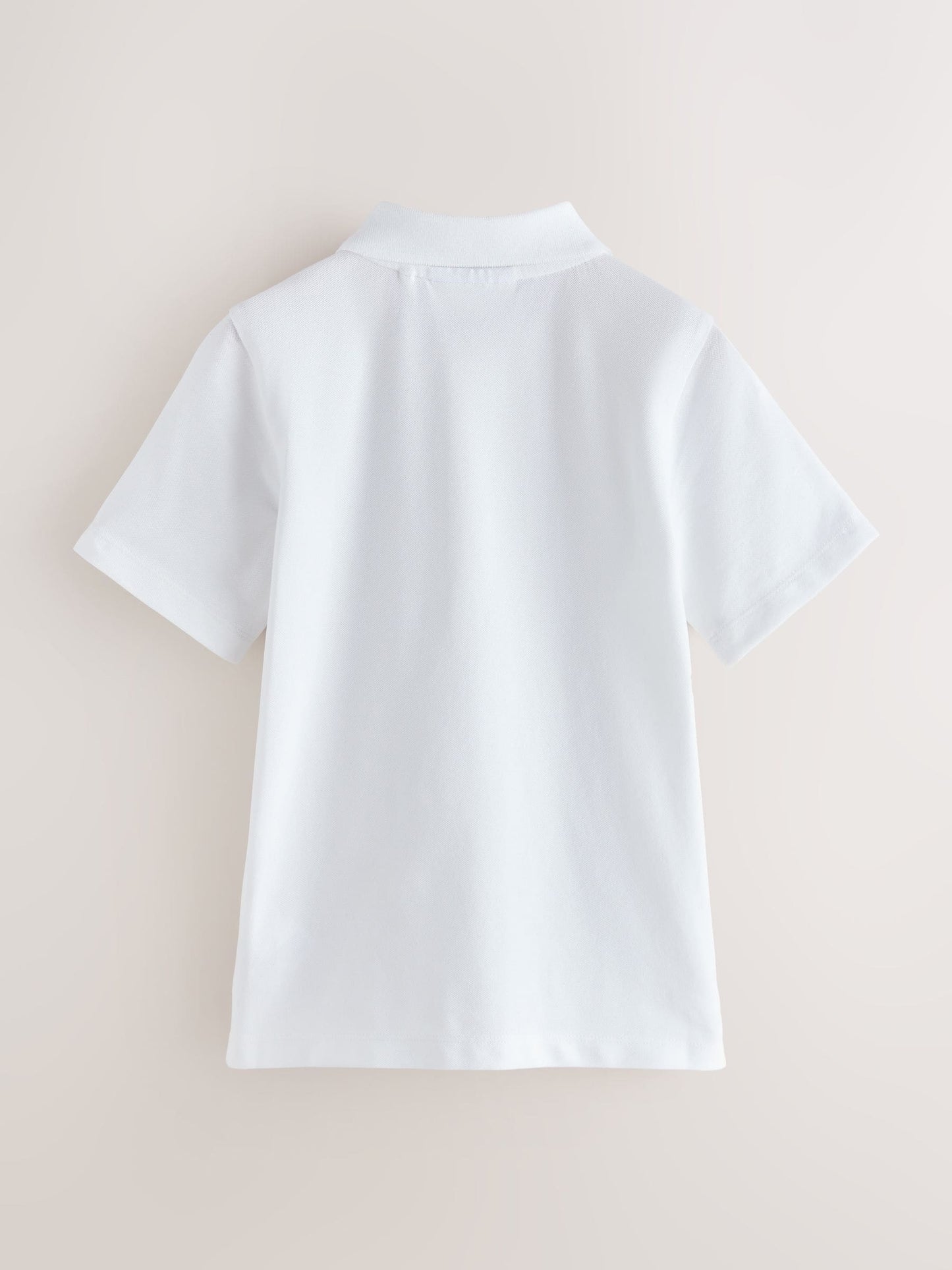 Dsiney Kidz - Clarks White Short Sleeve School Polo Shirts 3 Pack image 3