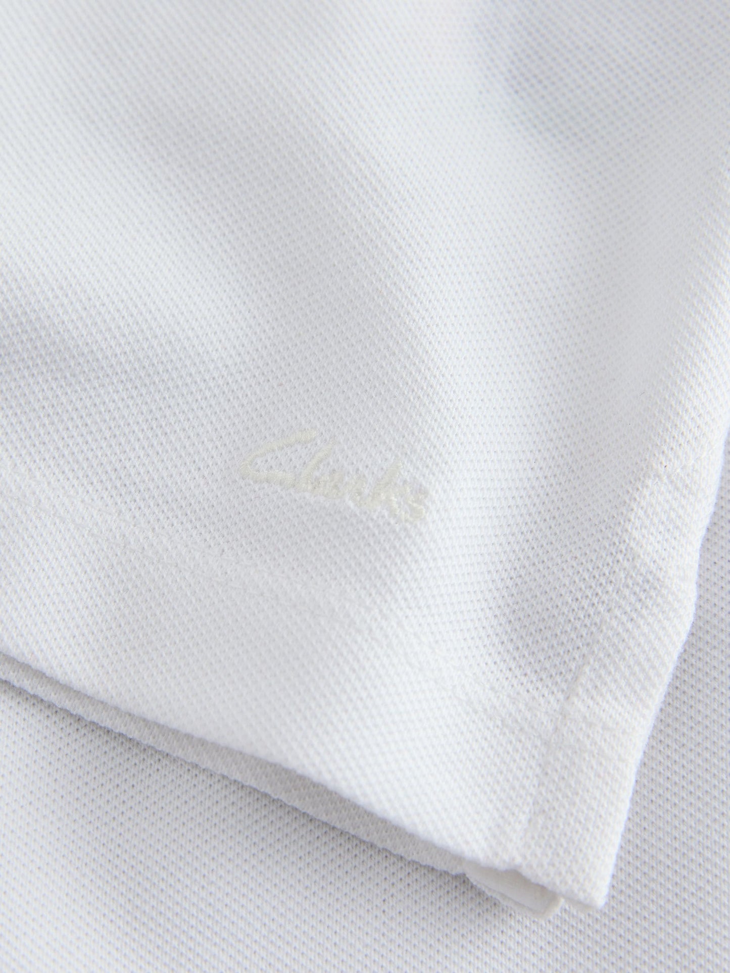 Dsiney Kidz - Clarks White Short Sleeve School Polo Shirts 3 Pack image 6