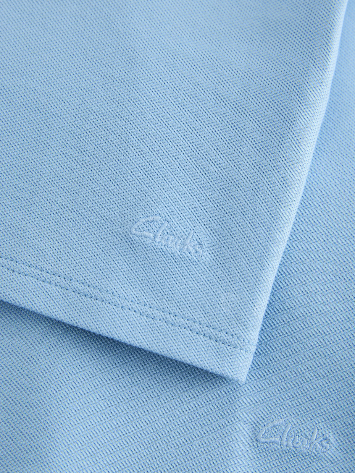 Dsiney Kidz - Clarks Blue Short Sleeve School Polo Shirts 3 Pack image 6