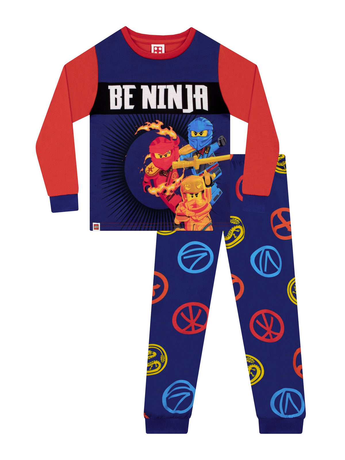 Character Blue LEGO Ninjago Boys Pyjamas - image 1
