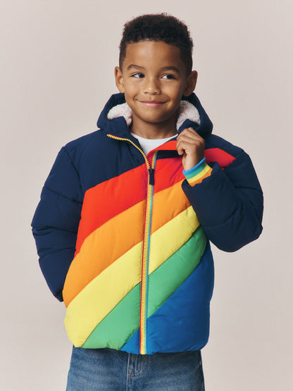 Dsiney Kidz - Little Bird by Jools Oliver Rainbow Swoosh Coat image 1