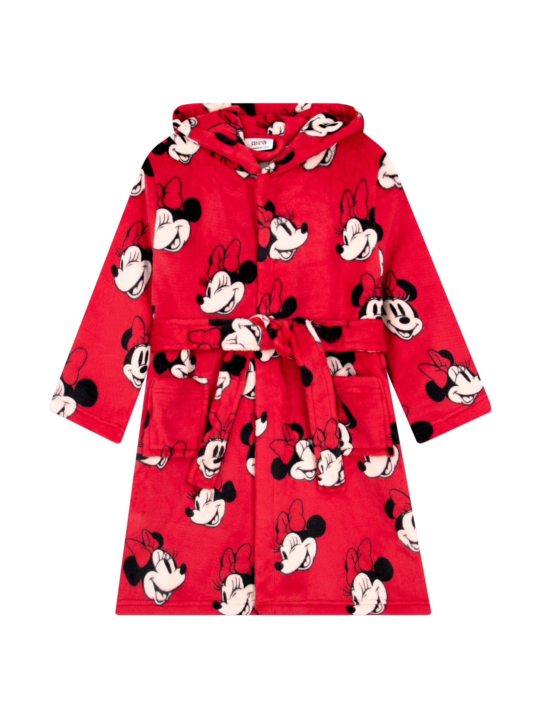 Character Red Disney Minnie Mouse Dressing 3D Ears And Bow Gown image 3